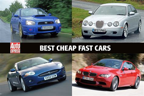 cars that are cheap to make fast